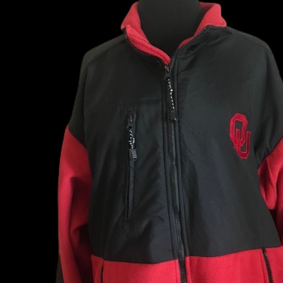 Other - University of Oklahoma fleece Jacket XXL